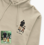 Embroidered Full Portrait Hoodie