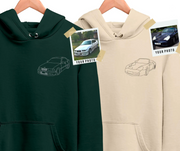 Embroidered Car Hoodie