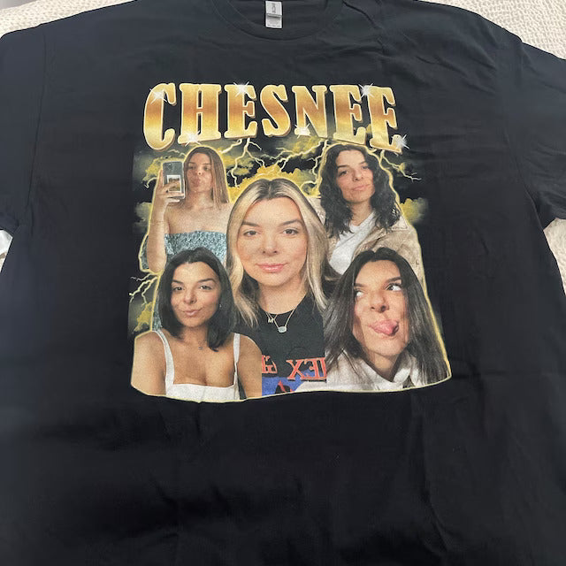 Custom Photo Collage Rap Shirt