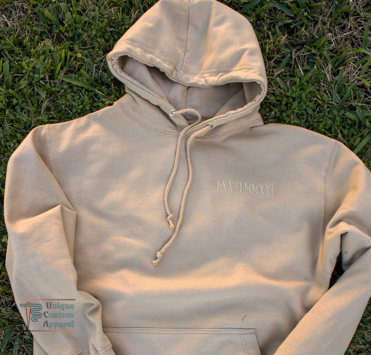 Roman Numeral Hoodie